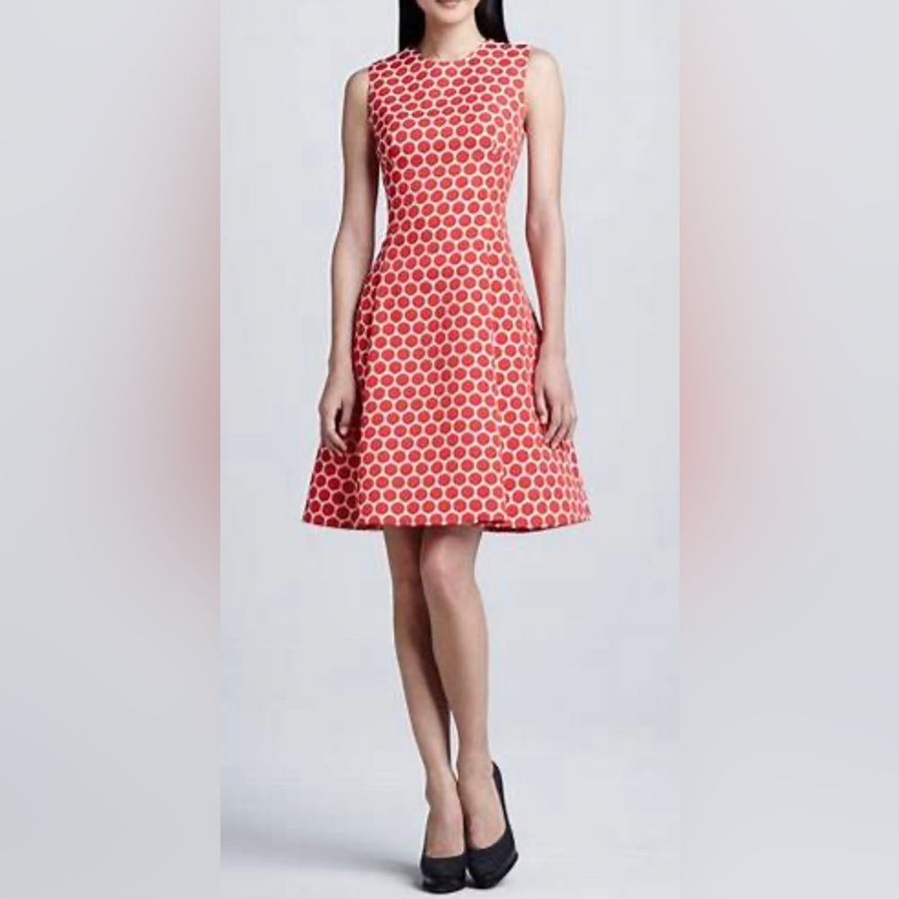 kate spade Cory dot jacquard dress
